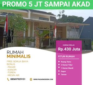 PROMO Dijual rumah di parung bogor Jawa Barat