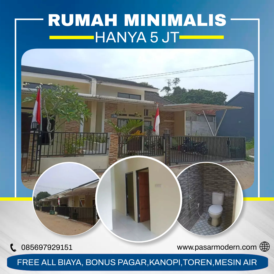 PROMO Juli rumah di parung bogor