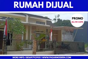 Jual Rumah PROMO 5 juta all in