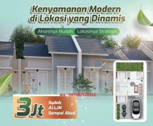 Rumah idaman yang nyaman dan strategis di Parung Bogor