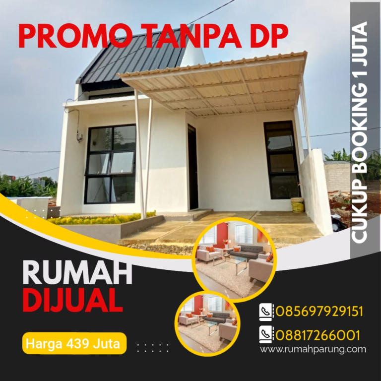 Cara Beli Rumah Murah di Parung Bogor Tanpa Ribet