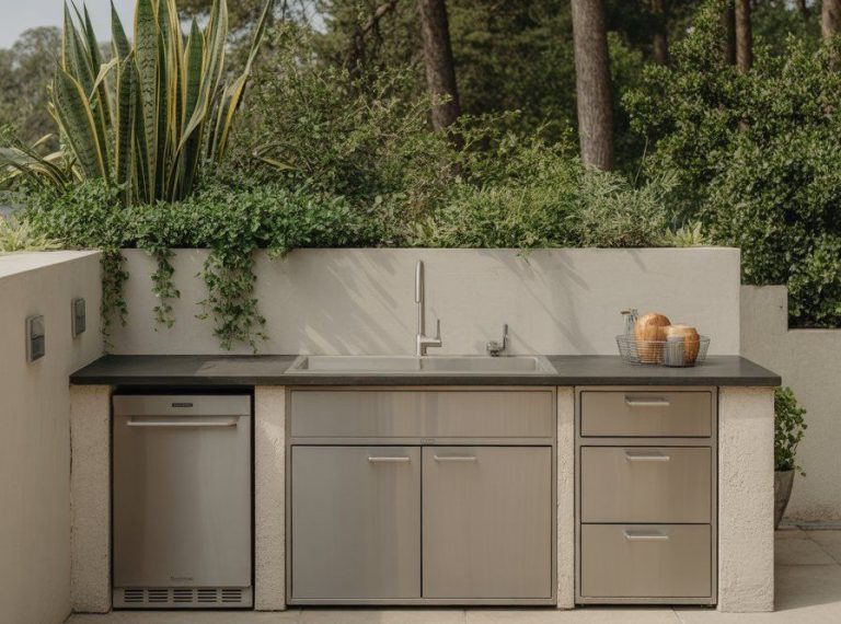 6 Inspirasi Desain Dapur Sederhana di Halaman Belakang
