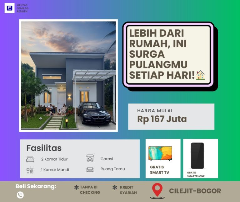 Rumah Murah BERKAH RAMADHAN, SAATNYA PUNYA RUMAH SENDIRI