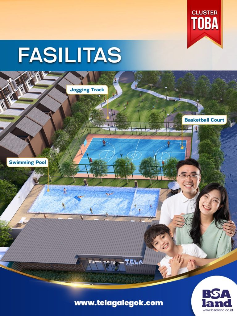 Rumah READY STOCK View Danau dengan Fasilitas Lengkap di Tangerang
