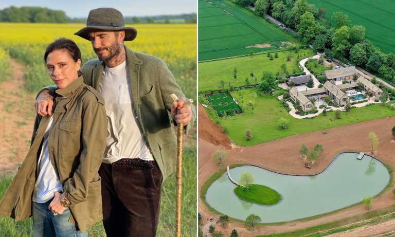 David dan Victoria Beckham menang dalam perselisihan perencanaan untuk membangun hutan di rumah Cotswolds mereka yang bernilai £6,15 juta